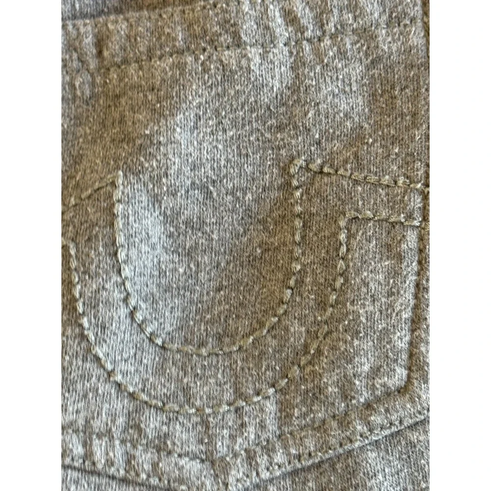 True Religion Pants Joggers Large Loungewear Mens  Gray Sweatpants studded Logo‎